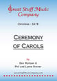 Ceremony of Carols SATB choral sheet music cover
